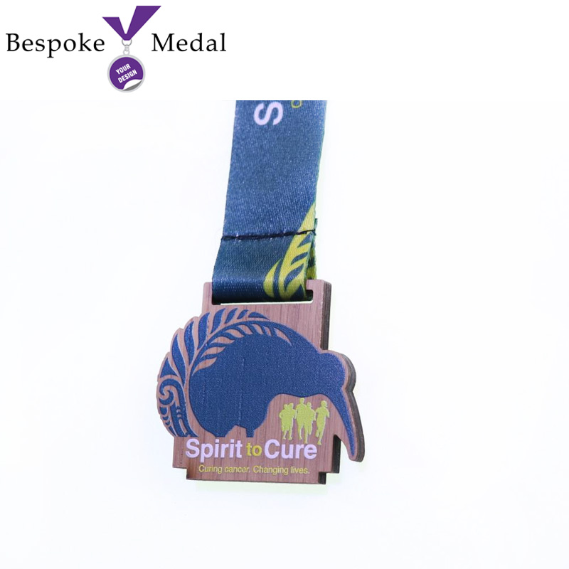 custom plywood medal