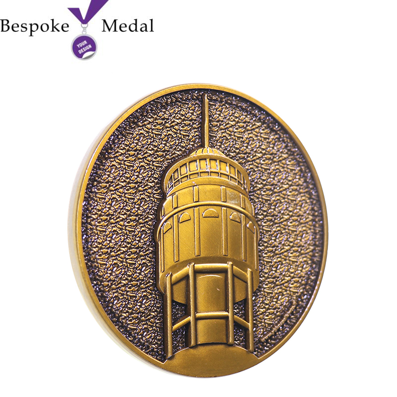 Antique Textured Commemorative Coin