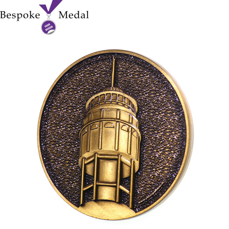 Antique Textured Challenge Coin