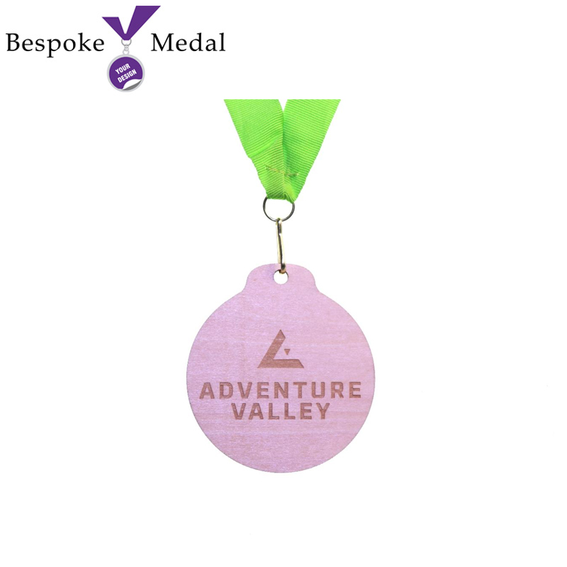 Laser Cut Wooden Medals