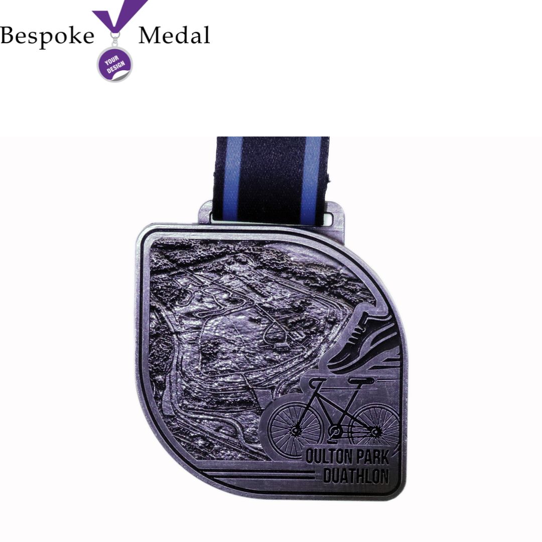 3D Colorless Running Medal