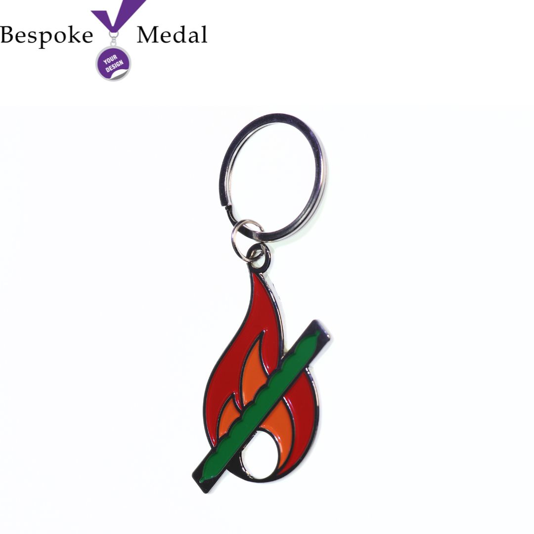 custom soft enamel keychain