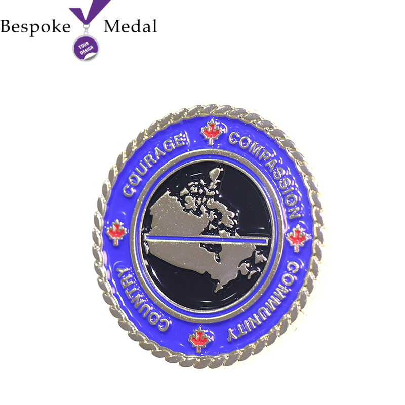 Custom Soft Enamel Police Coin