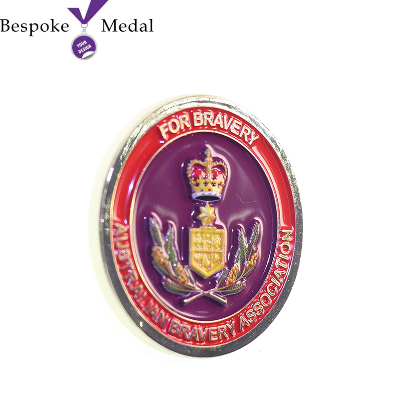 Custom Enamel Coin For Association
