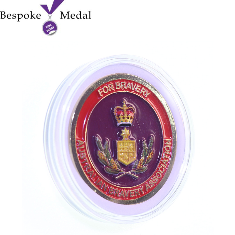 Coin with Custom Capsule Packaging