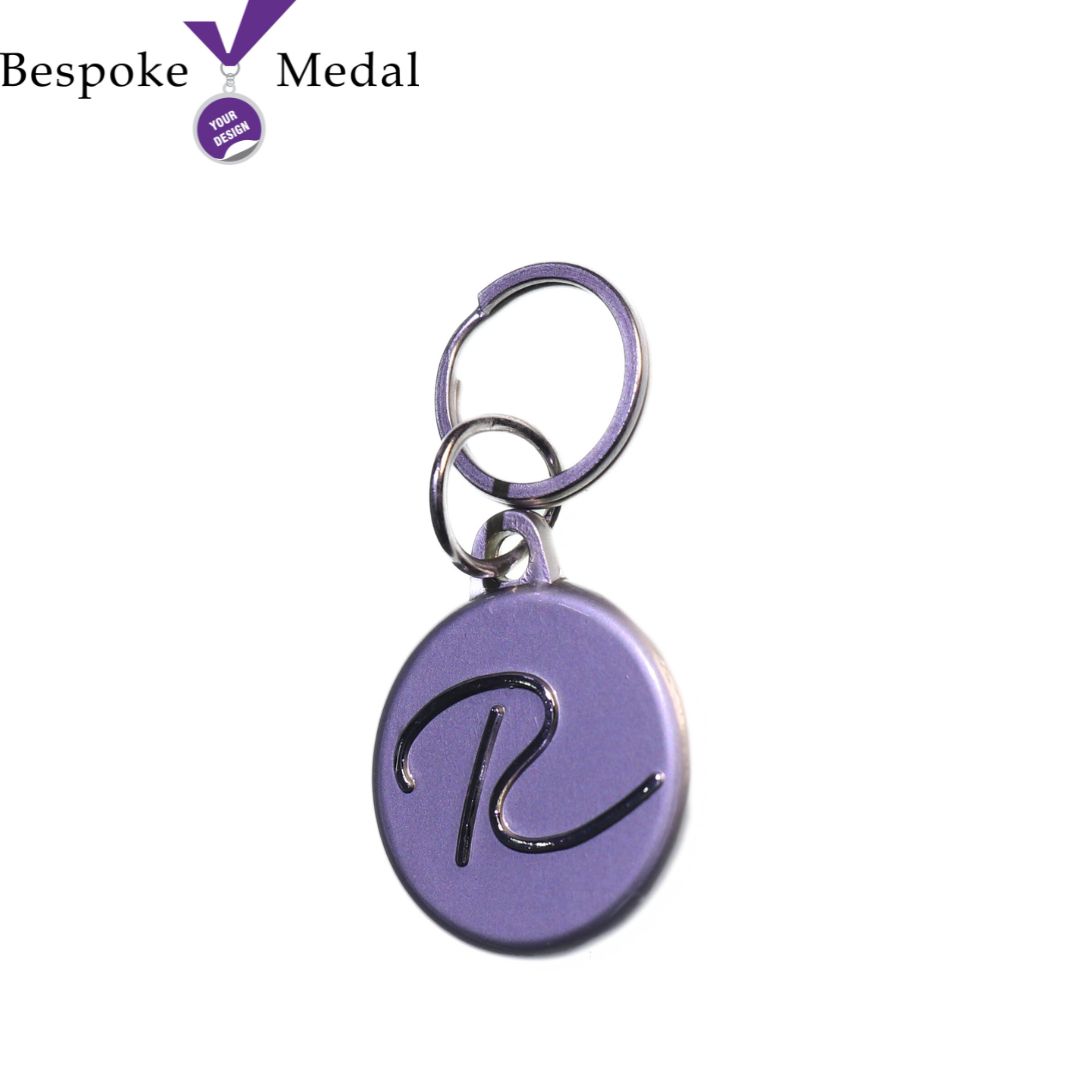 custom colorless keychains