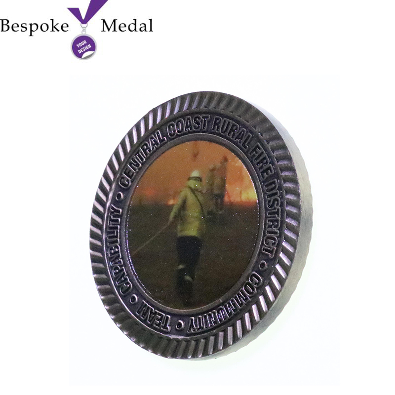 Bespoke Firefighter Challenge Coin