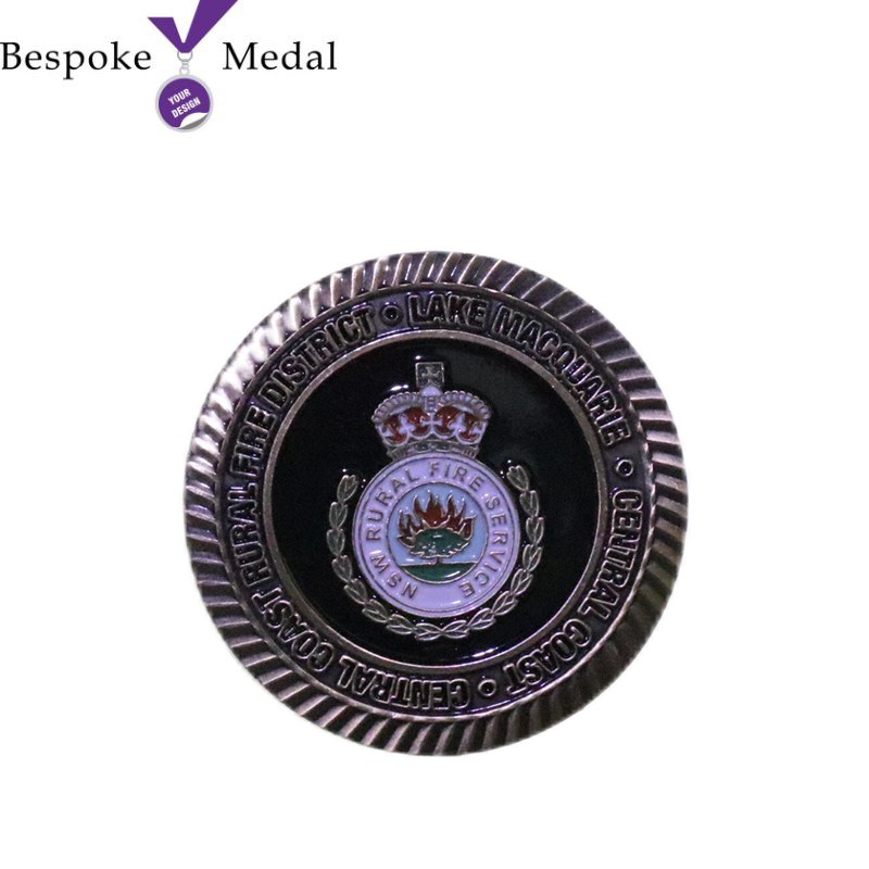 Firefighter Bespoke Challenge Coin