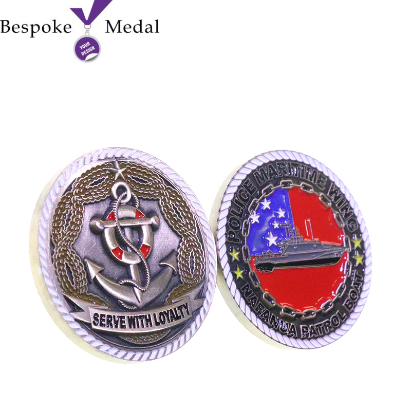 3D Custom Challenge Coin