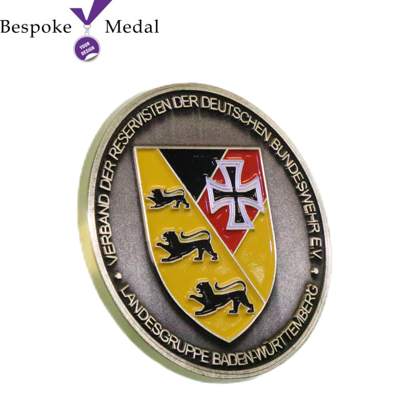 Custom Soft Enamel Textured Coin