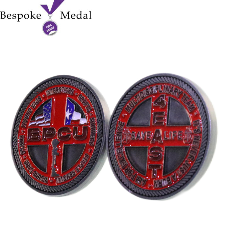 Bespoke Soft Enamel Challenge Coin