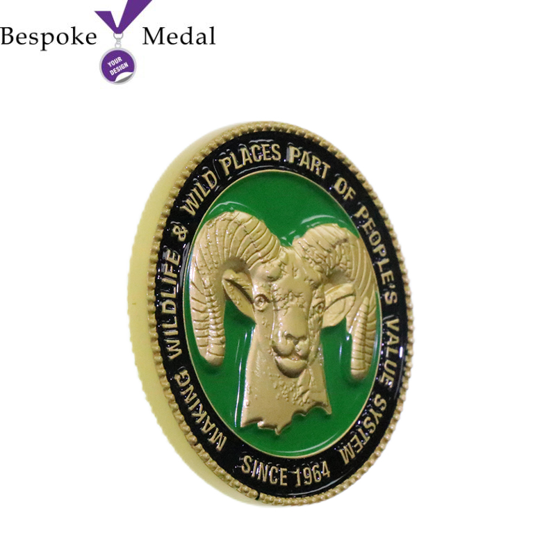 Custom 3D Challenge Coin