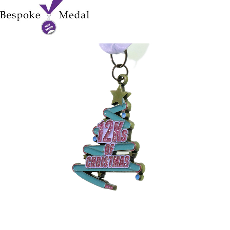 Custom Christmas Tree Medals