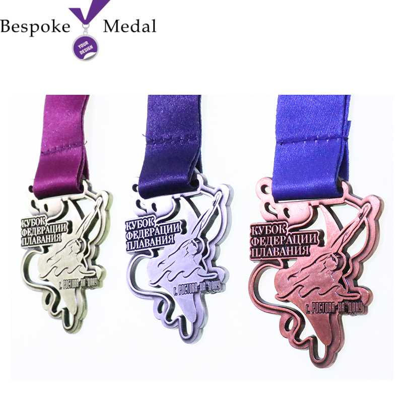 Custom Cut Out Race Medal