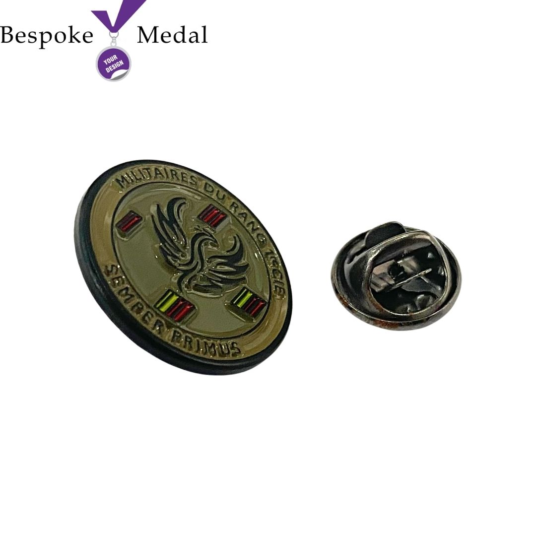Die Cut Enamel Pin
