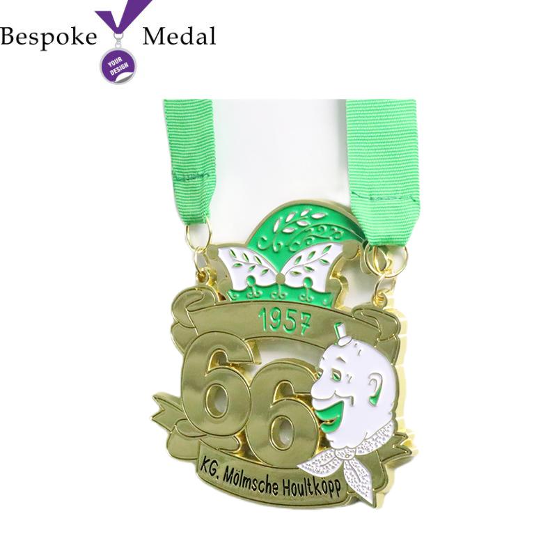 Custom Shiny Finish Medal