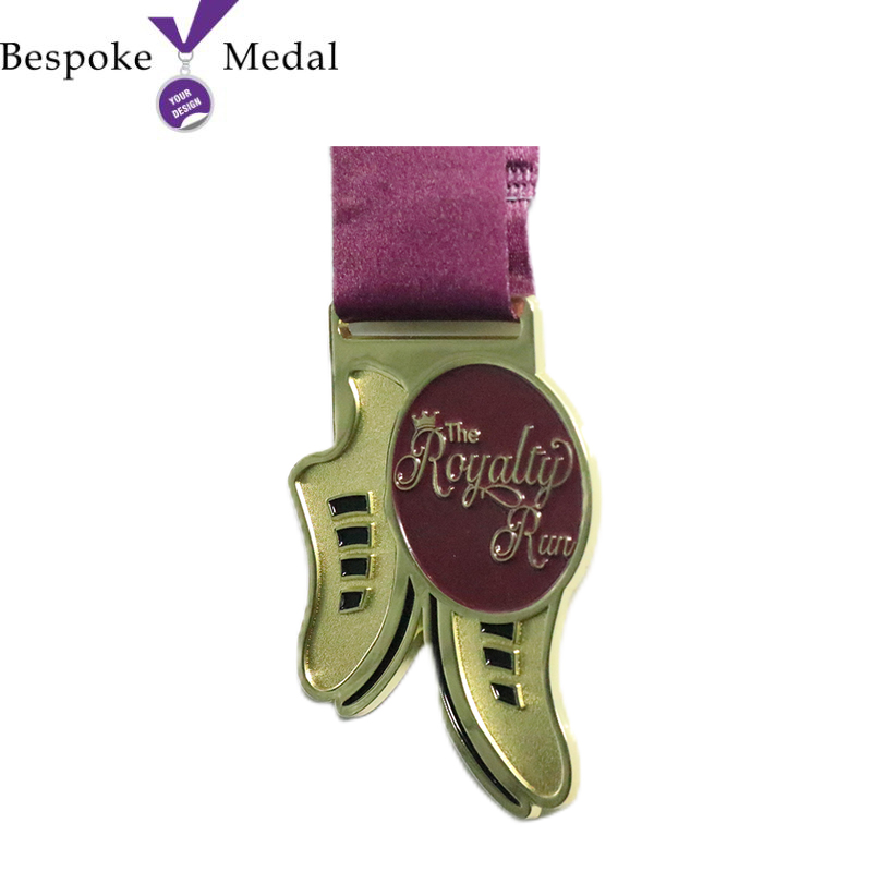 Bespoke Soft Enamel Running Medal