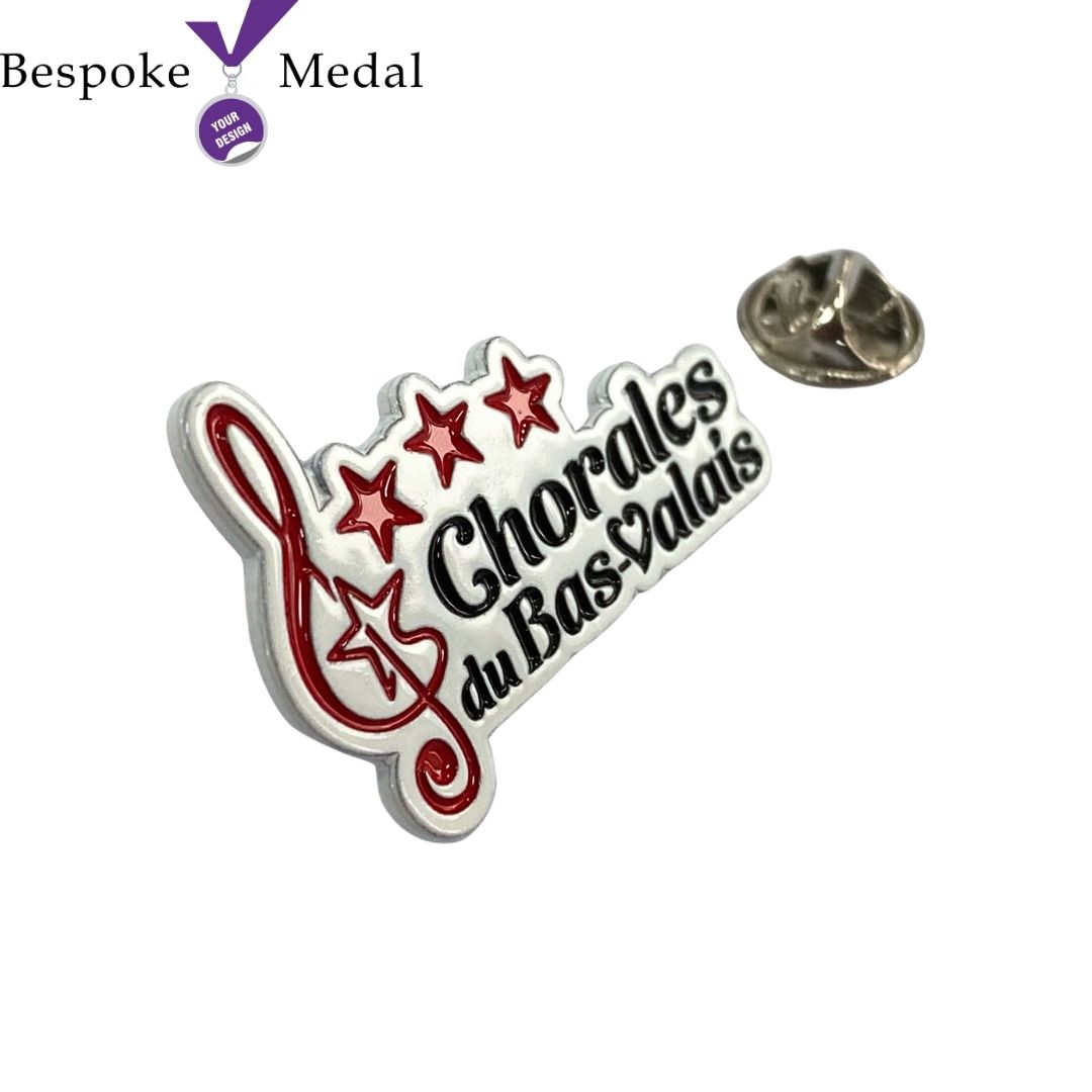Custom Made Shirt Pins With Soft Enamel