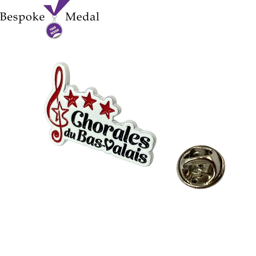 Custom Made Shirt Pins With Soft Enamel