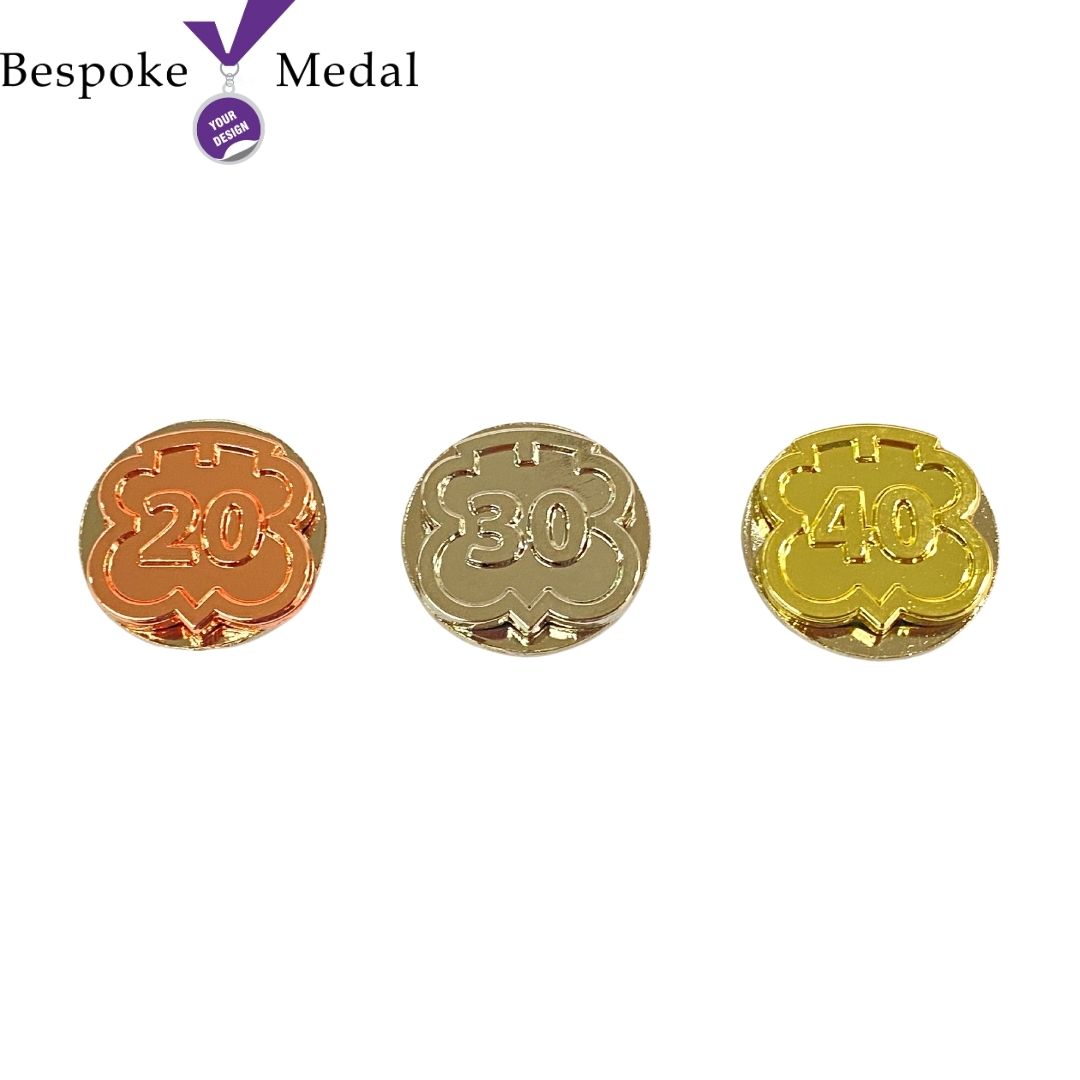 Custom Shiny Plating Lapel Pins Badges