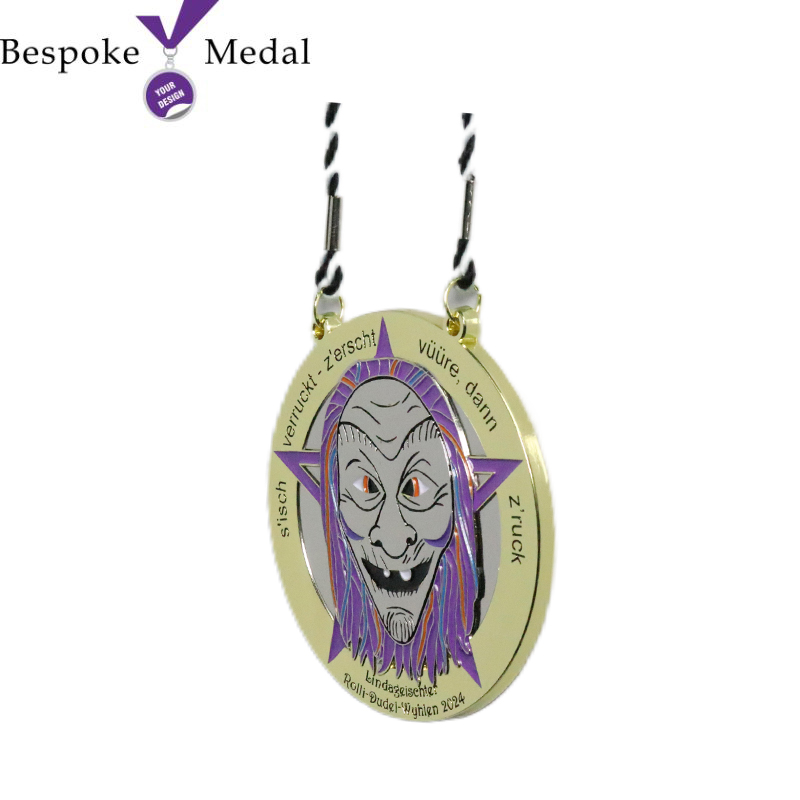 Custom Rope Chain Carnival Medal