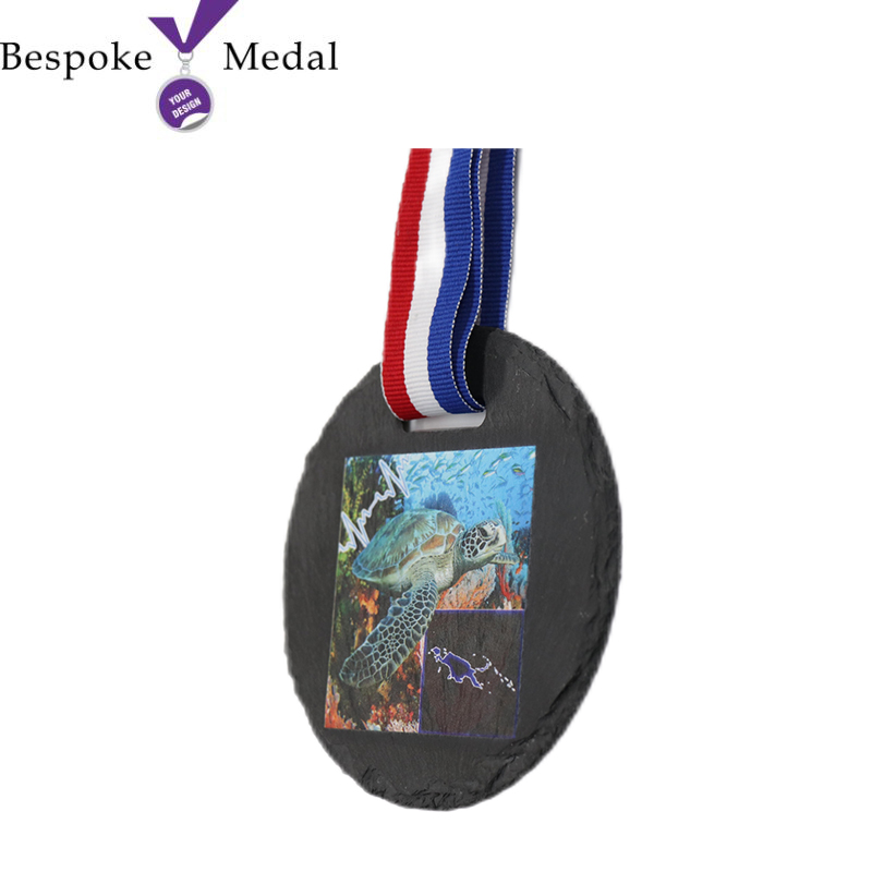 Slate Medal With UV Printing