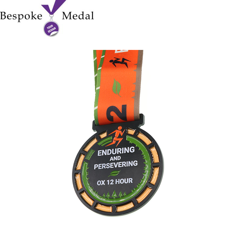 Bespoke Transparent Enamel Medal For Event